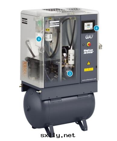 現(xiàn)场(chǎng)型GA 5-11螺杆式空(kōng)壓機(jī)
