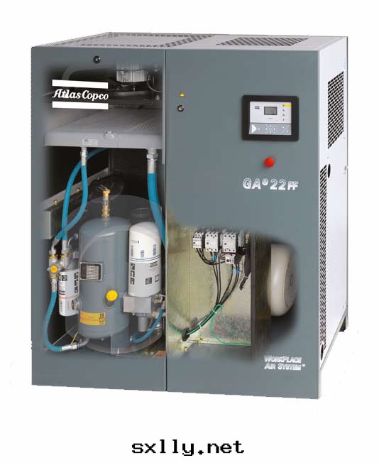 GAe18-30 VSD:噴油(yóu)螺杆空(kōng)壓機(jī)，11-30 kW / 15-40 hp