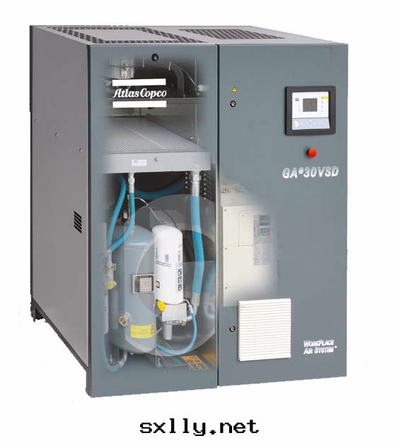 GAe18-30 VSD:噴油(yóu)螺杆空(kōng)壓機(jī)，11-30 kW / 15-40 hp